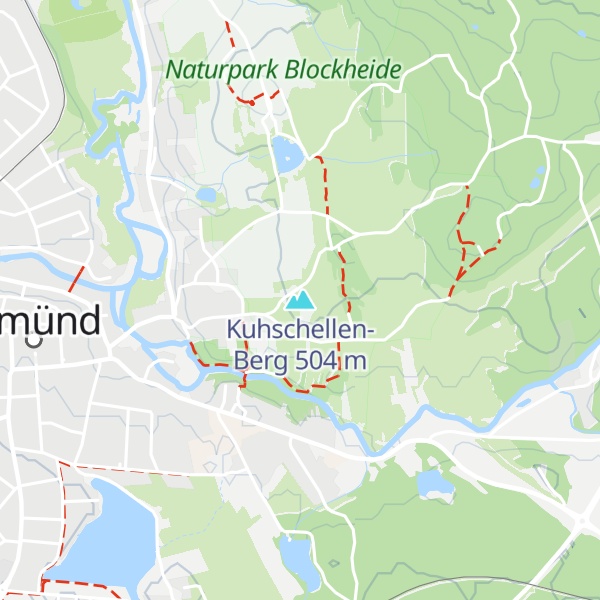 Map of Kuhschellen-Berg