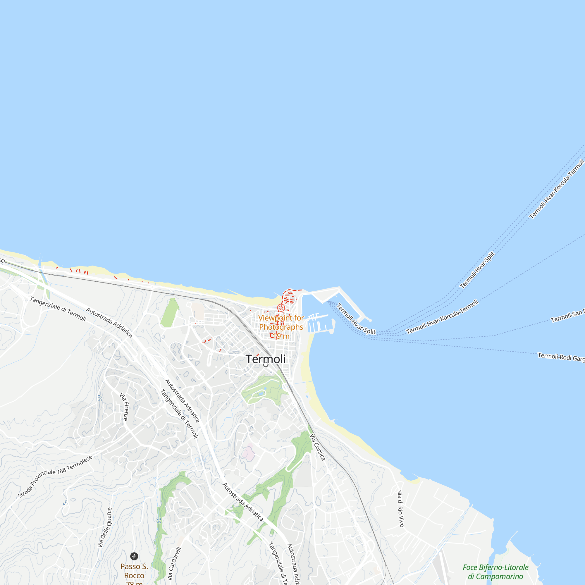 Info Point Turistico map