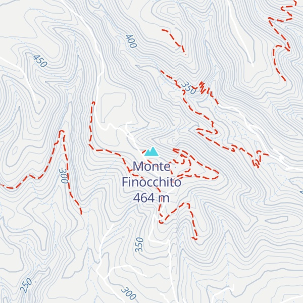 Map of Monte Finocchito