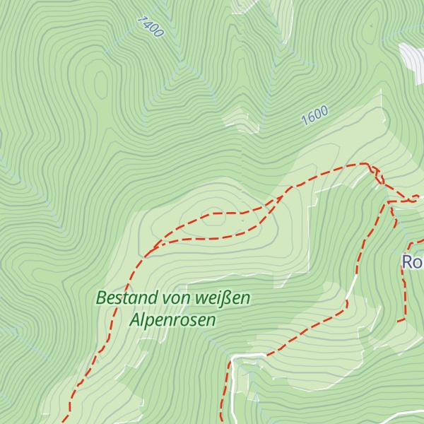 Map of Terenbachalm