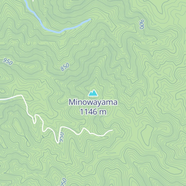 Map of Minowayama