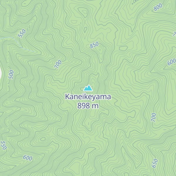 Map of Kaneikeyama