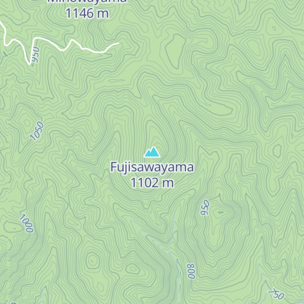 Map of Fujisawayama