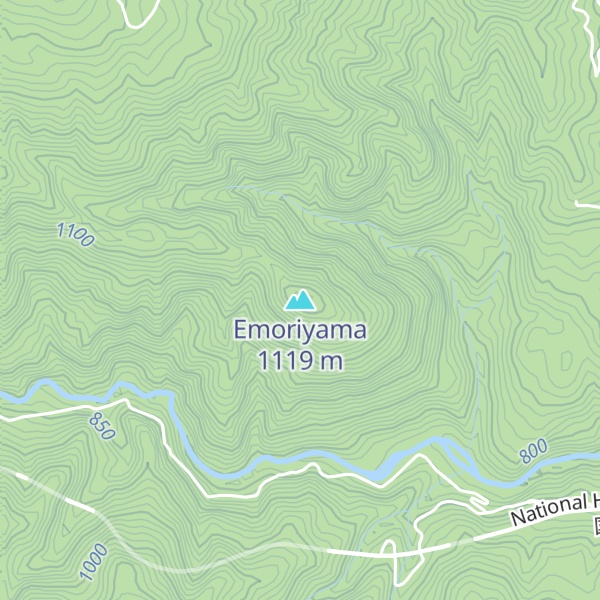 Map of Emoriyama