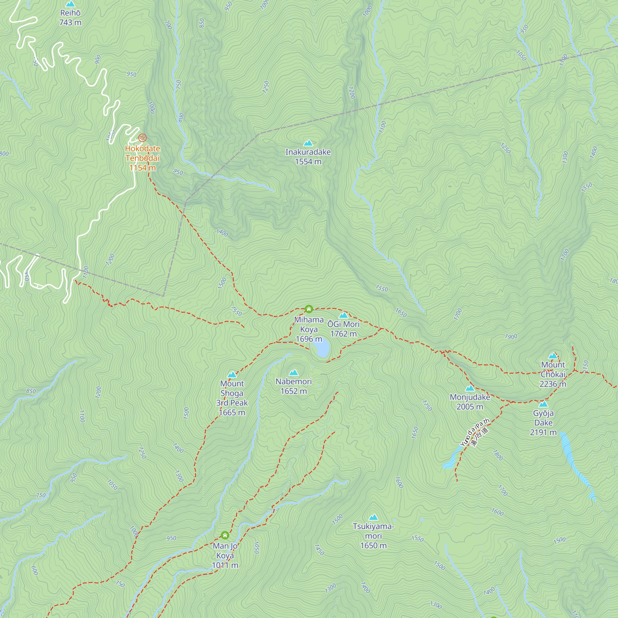 Mihama Koya map
