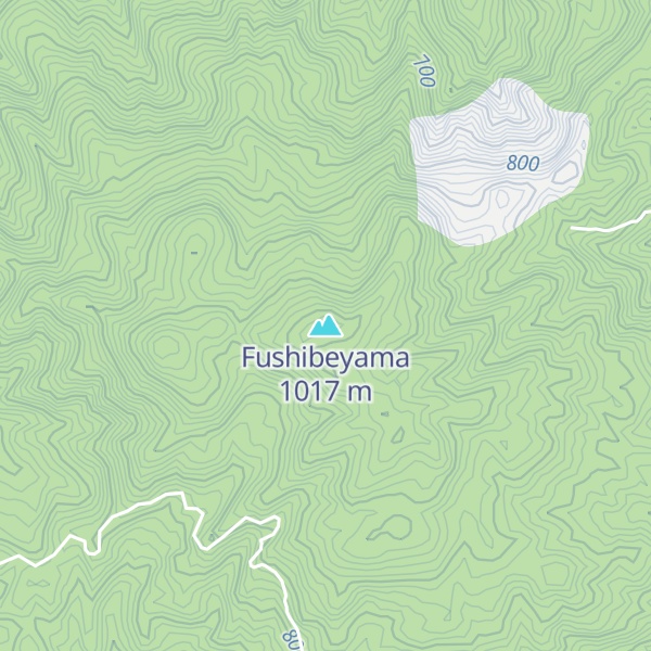 Map of Fushibeyama