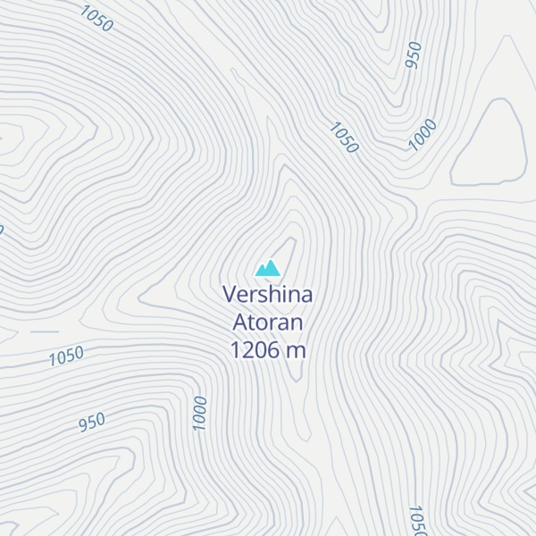 Map of Vershina Atoran