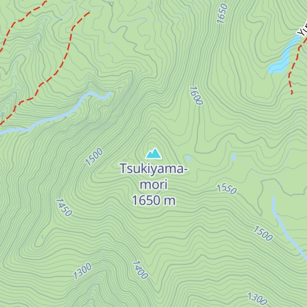 Map of Tsukiyama-mori