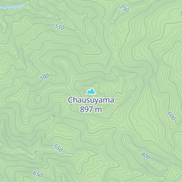 Map of Chausuyama