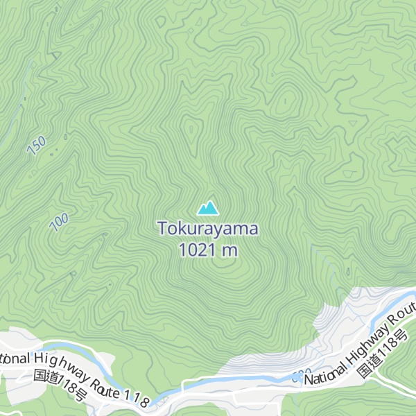 Map of Tokurayama