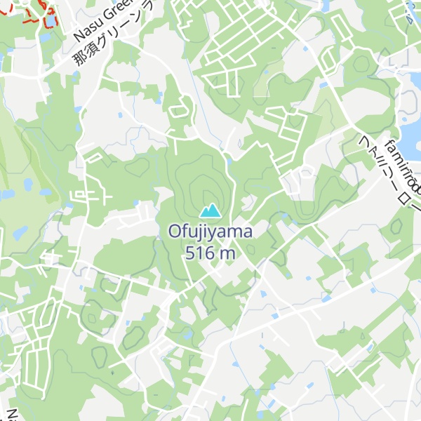 Map of Ofujiyama