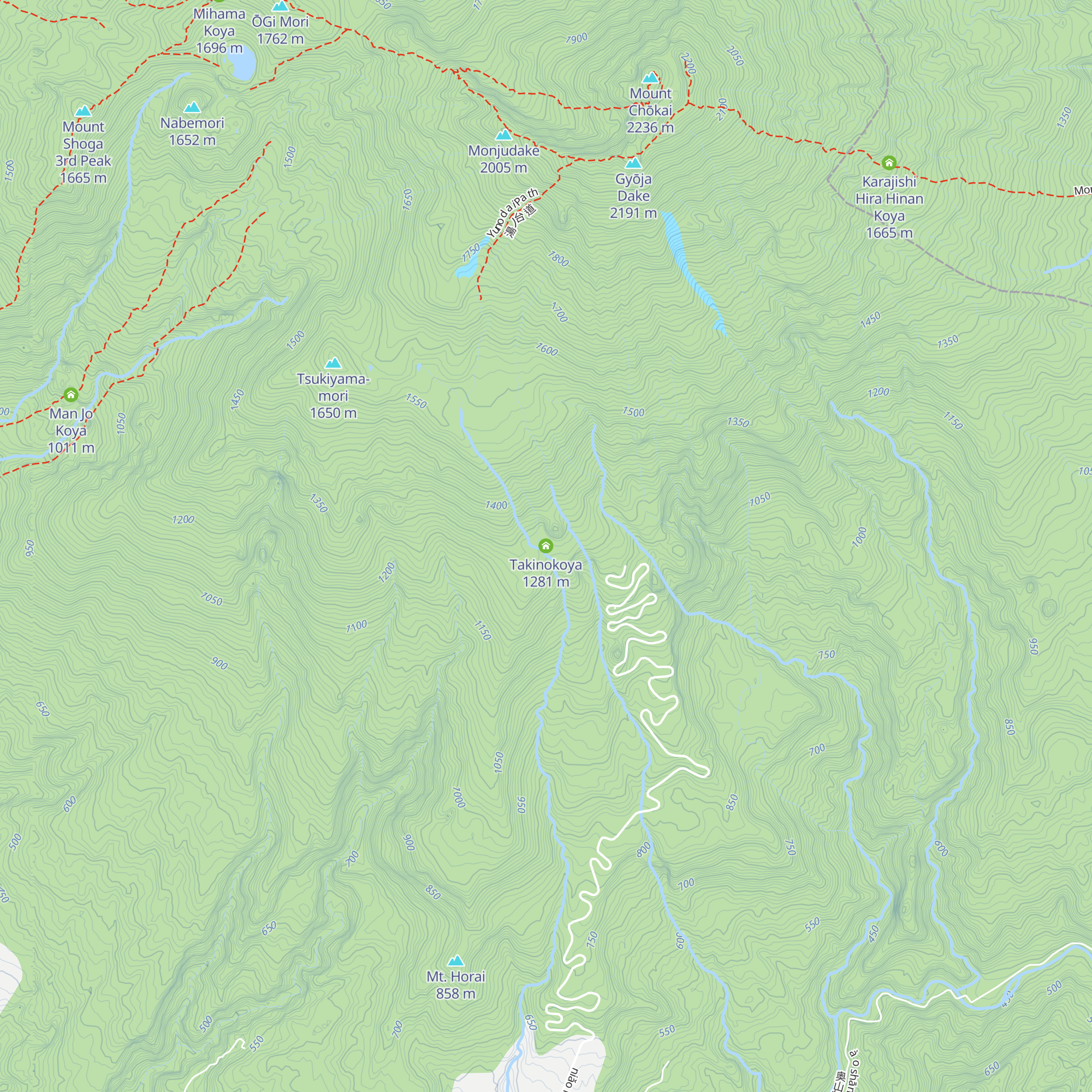 Takinokoya map