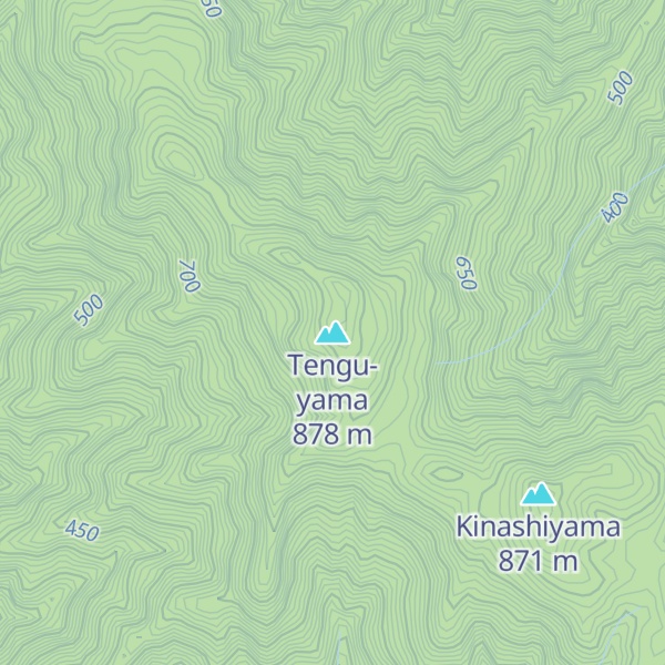 Map of Tengu-yama