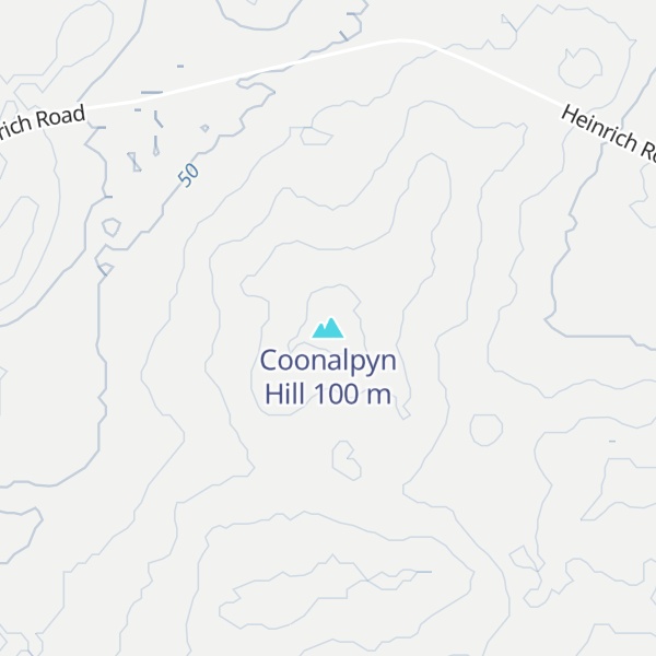 Map of Coonalpyn Hill