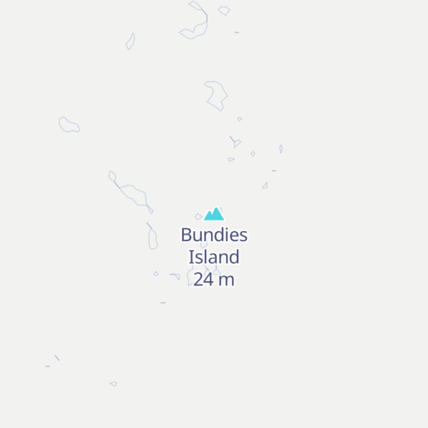Map of Bundies Island