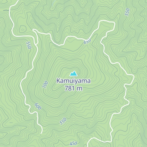 Map of Kamuiyama