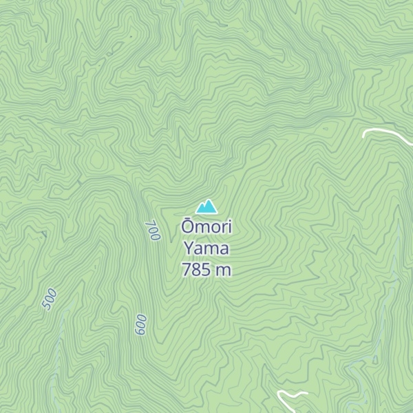 Map of Ōmori Yama