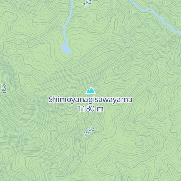 Map of Shimoyanagisawayama