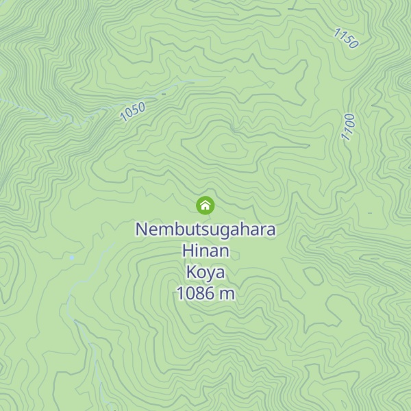 Map of Nembutsugahara Hinan Koya