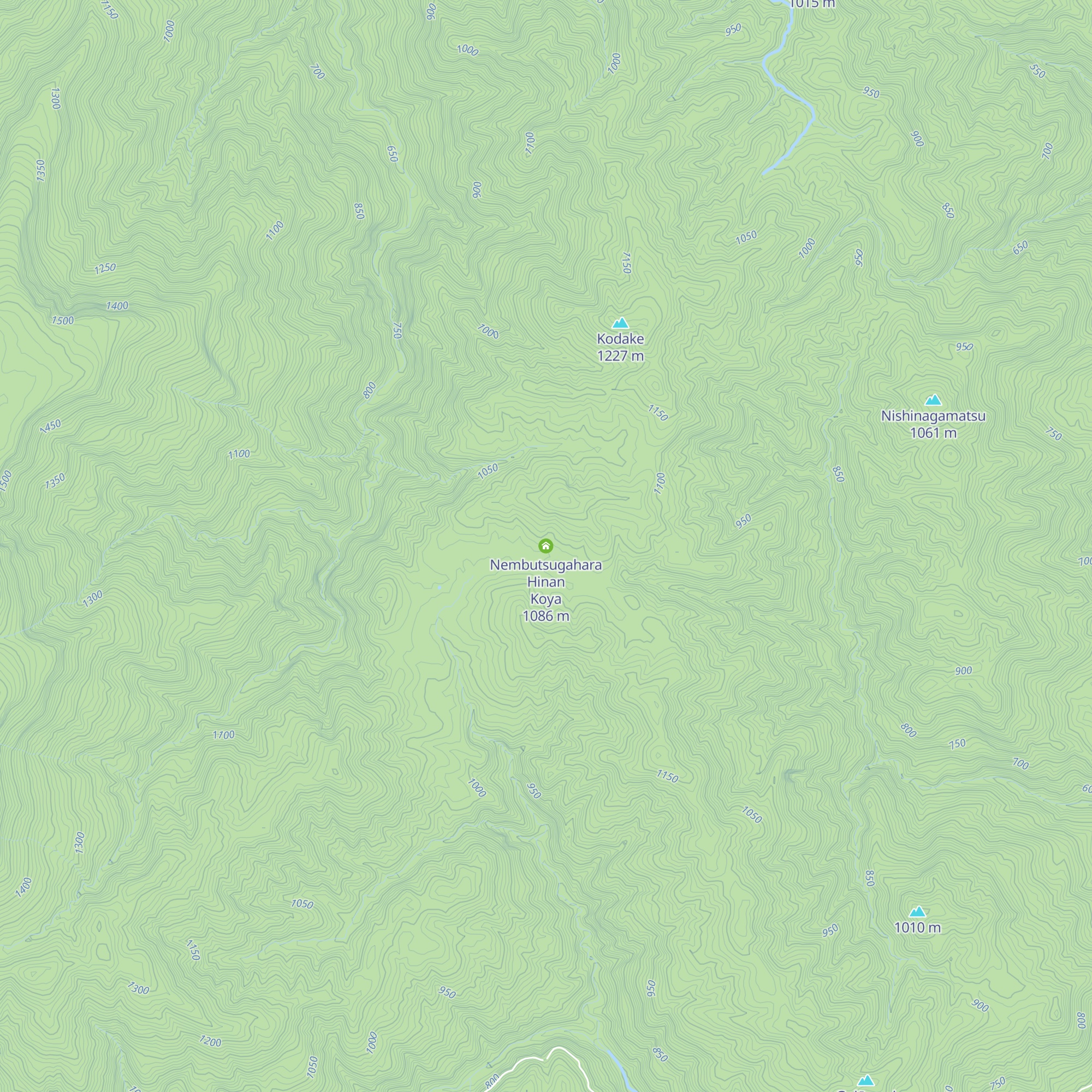 Nembutsugahara Hinan Koya map