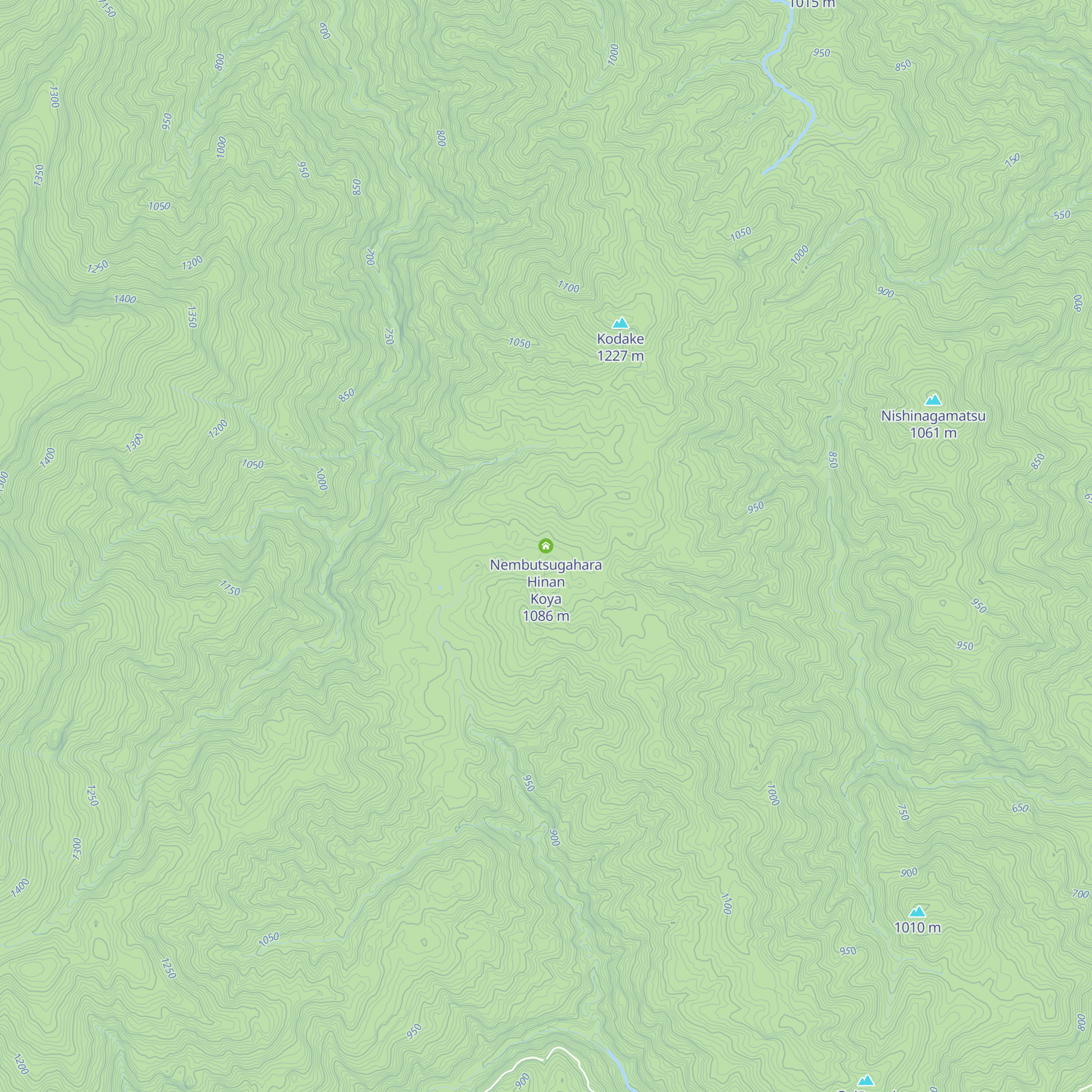 Nembutsugahara Hinan Koya map