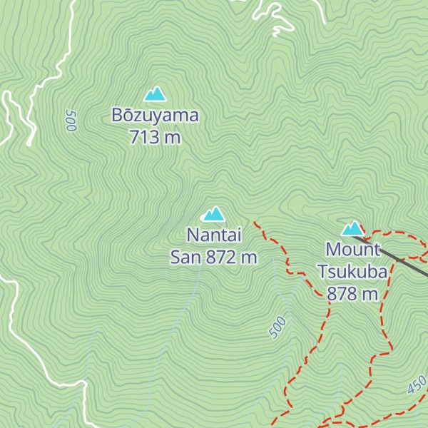 Map of Nantai San