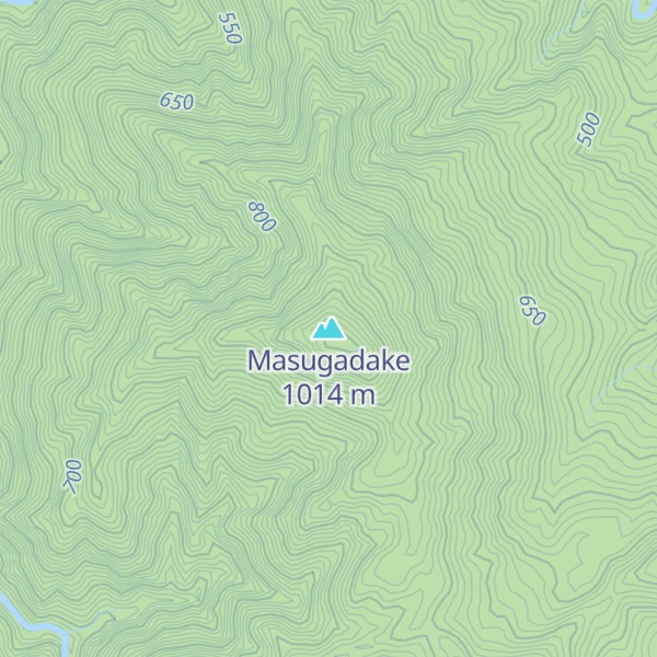 Map of Masugadake