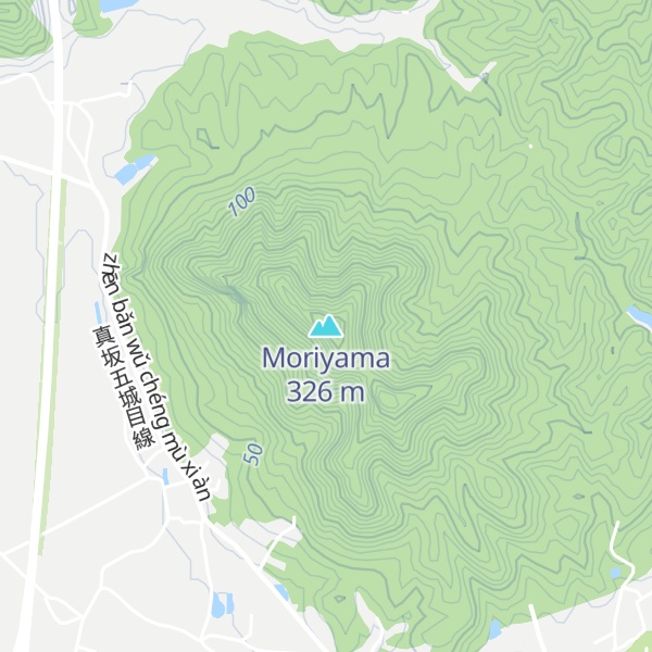 Map of Moriyama