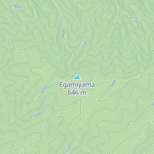 Map of Egamiyama