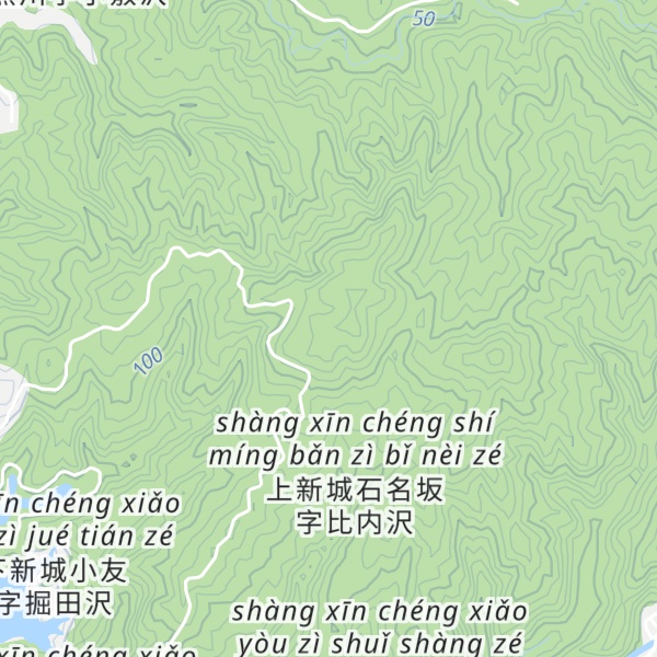 Map of Mt. Tateyama