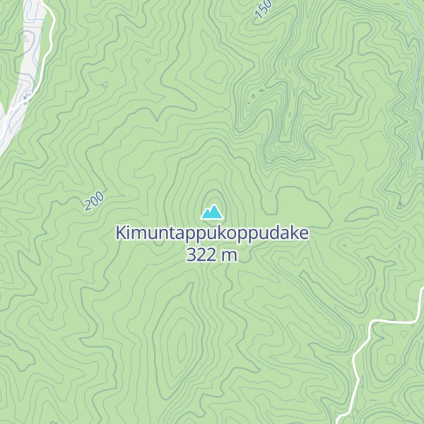 Map of Kimuntappukoppudake