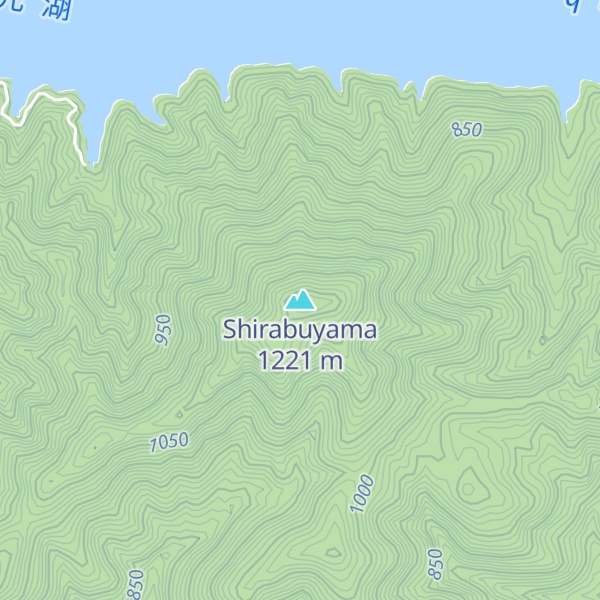 Map of Shirabuyama