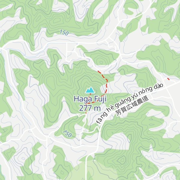 Map of Haga Fuji