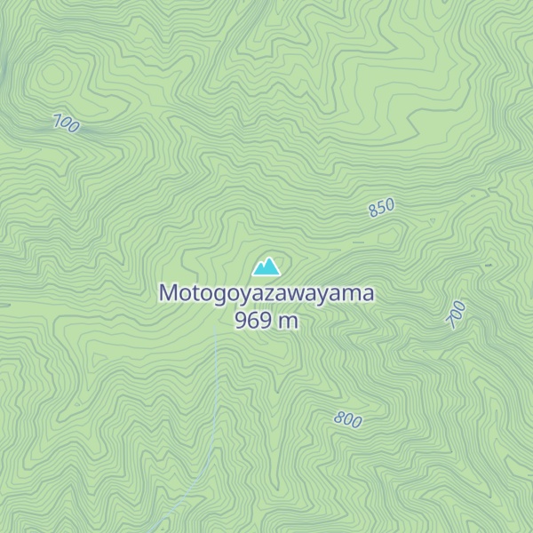 Map of Motogoyazawayama