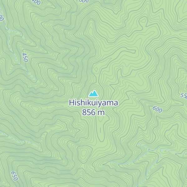 Map of Hishikuiyama