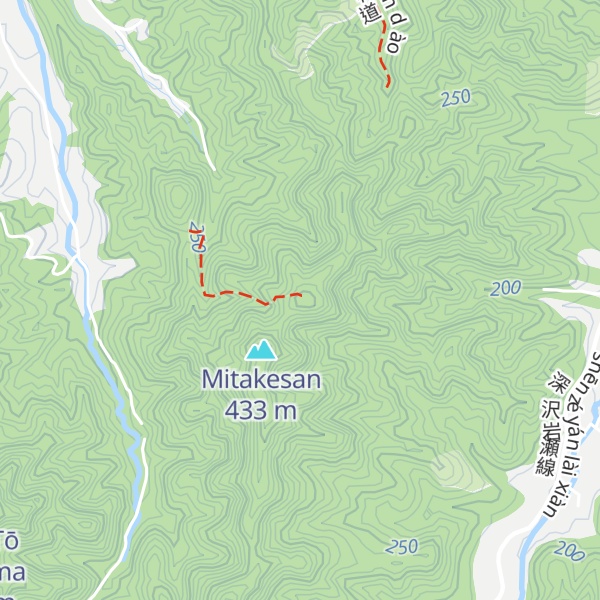 Map of Ashiozan