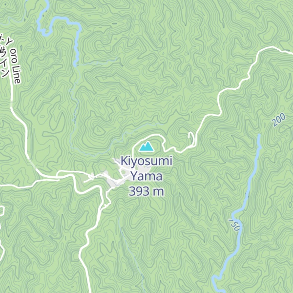 Map of Kiyosumi Yama