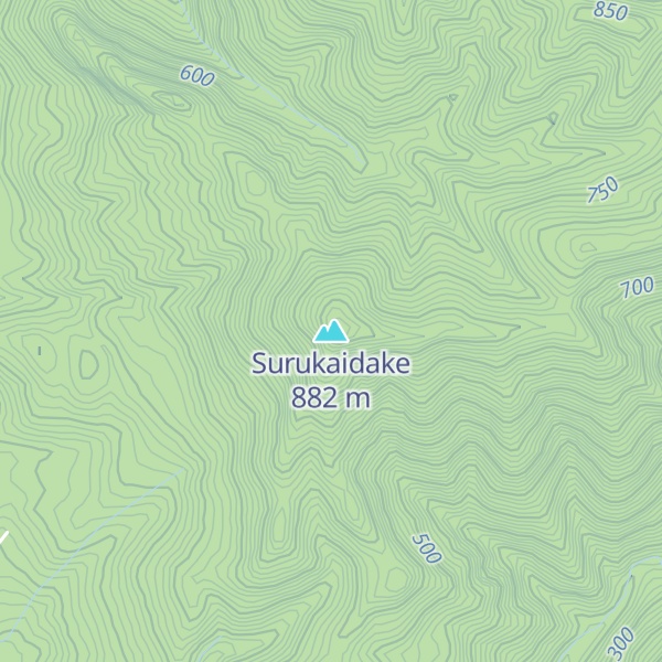Map of Surukaidake