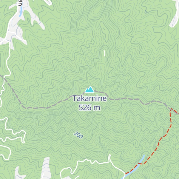 Map of Takamine
