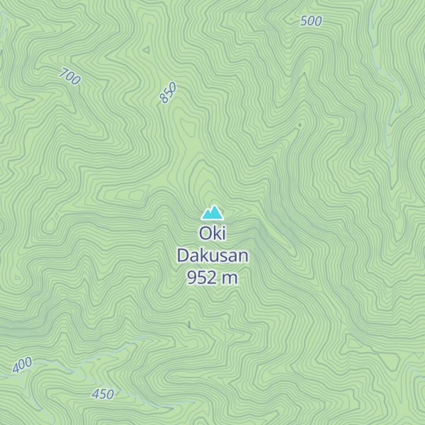Map of Oki Dakusan