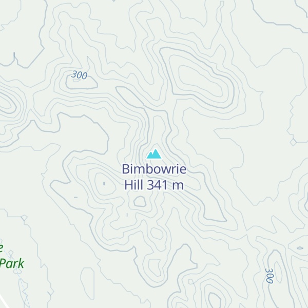 Map of Bimbowrie Hill