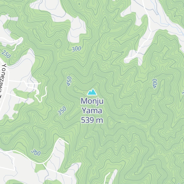 Map of Monju Yama