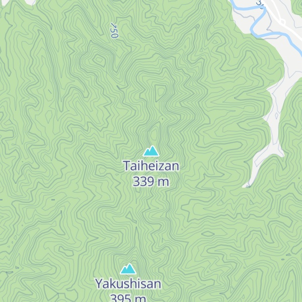 Map of Taiheizan