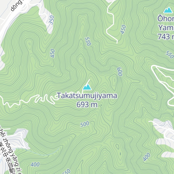 Map of Takatsumujiyama
