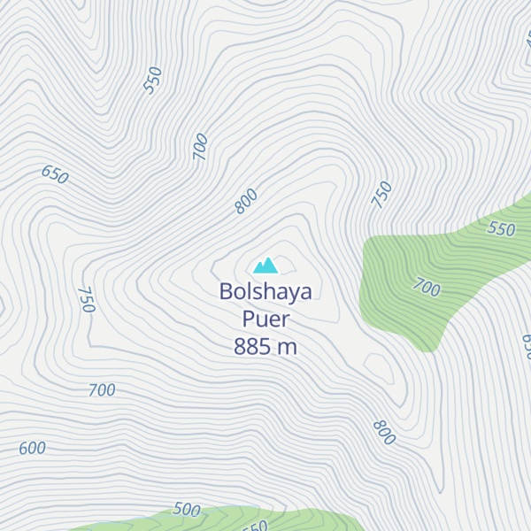 Map of Bolshaya Puer