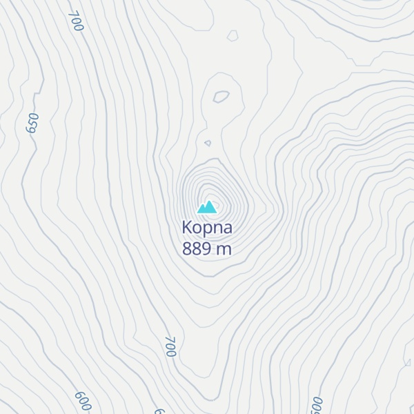 Map of Kopna