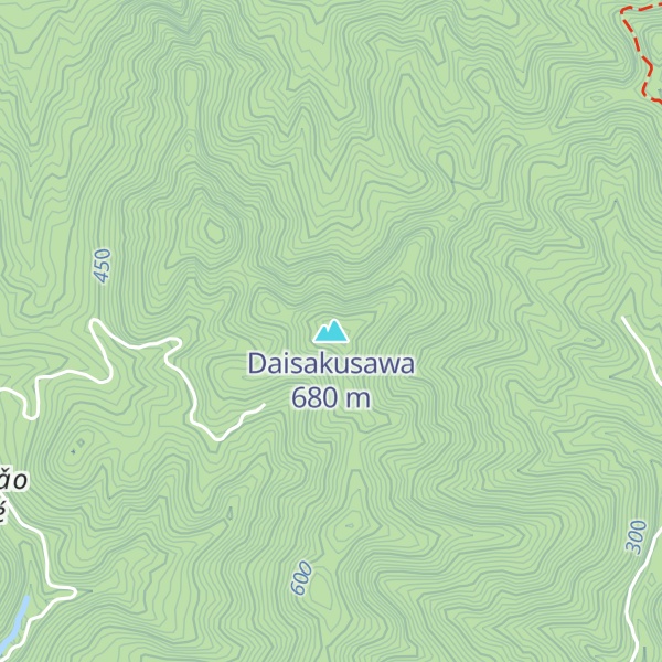 Map of Daisakusawa