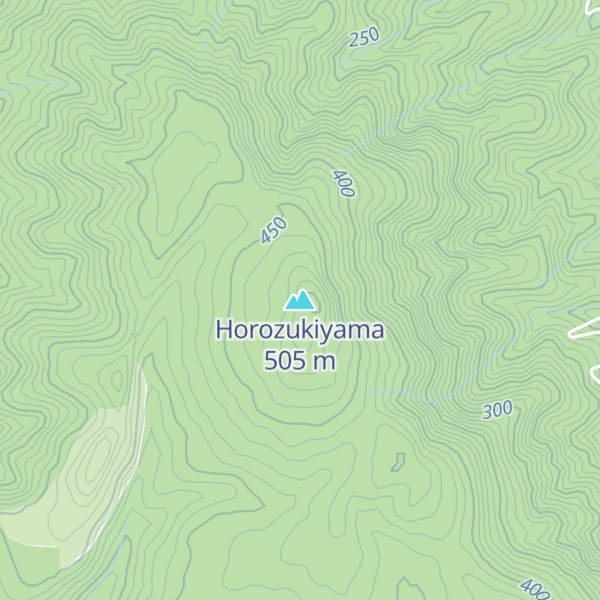 Map of Horozukiyama