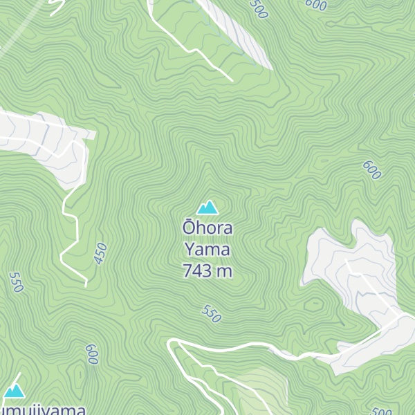 Map of Ōhora Yama