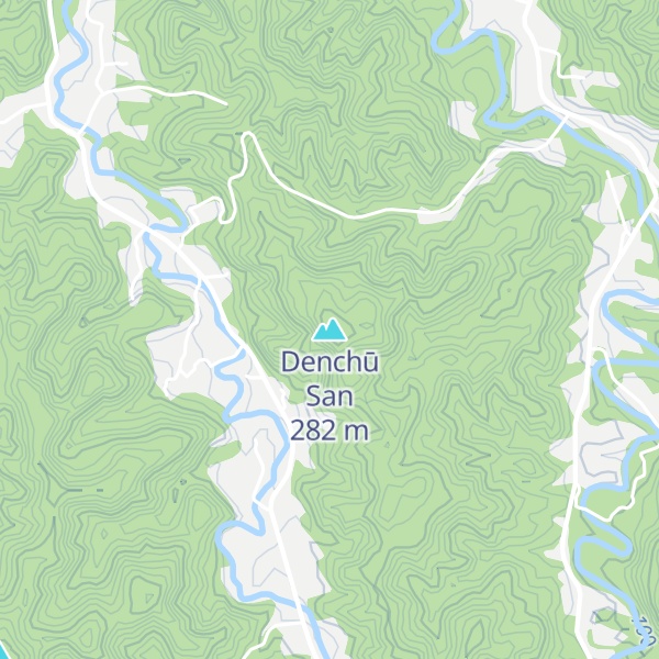 Map of Denchū San